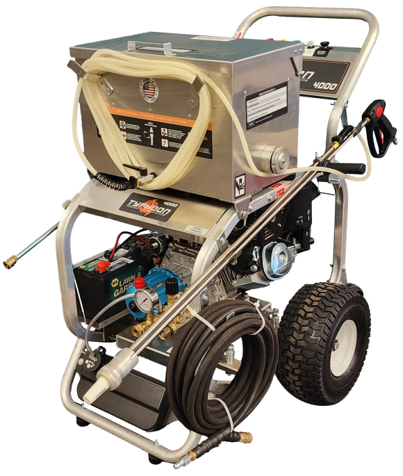 Typhoon™ Sand Blaster - The Only Mobile, Airless, Dustless Sandblaster